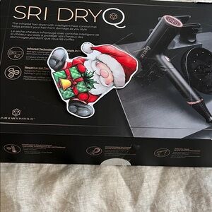 Hair Dryer in Black with Rose Gold Accents